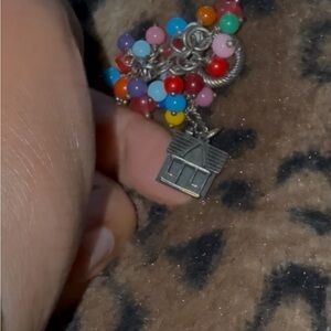 James Avery Colorful Beaded with Silver House charm